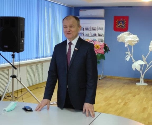 Визит депутата Государственной Думы Николая Михайловича Щеглова в департамент семьи,социальной и демографической политики Брянской области