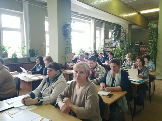 Встреча с библиотекарями сельских поселений района